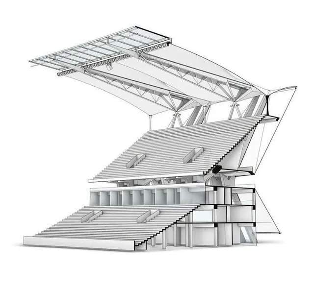 开云新地标亮相！苏州首座专业足球场——昆山奥体中心(图4)