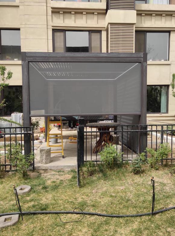 院子遮阳新招！通透设计胜阳光房四季舒适超实用！(图5)