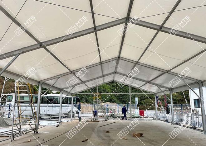 抗风11级的华烨铝合金蓬房：核电站项目的理想选择(图2)