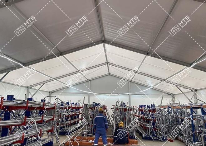 抗风11级的华烨铝合金蓬房：核电站项目的理想选择(图3)