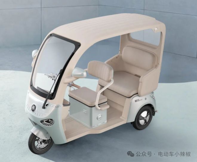 爱玛推出2款电动三轮车自带雨蓬颜值高大空间接送小孩很方便(图5) 爱玛推出2款电动三轮车自带雨蓬颜值高大空间接送小孩很方便(图5)