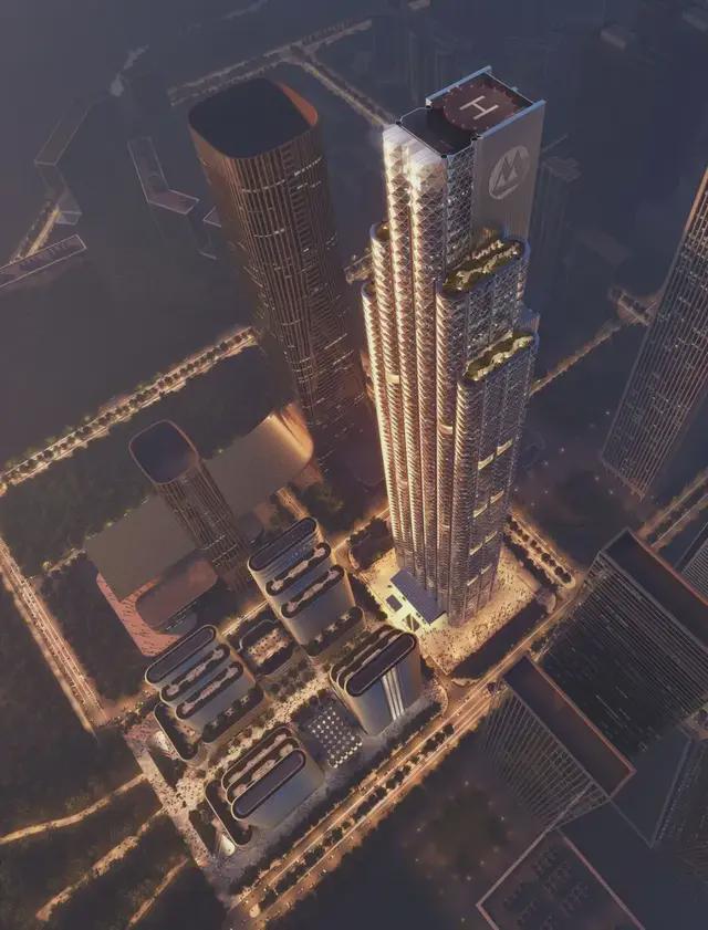 50亿!中国在建第一高银行总部大楼亮灯(图7) 50亿!中国在建第一高银行总部大楼亮灯(图7)