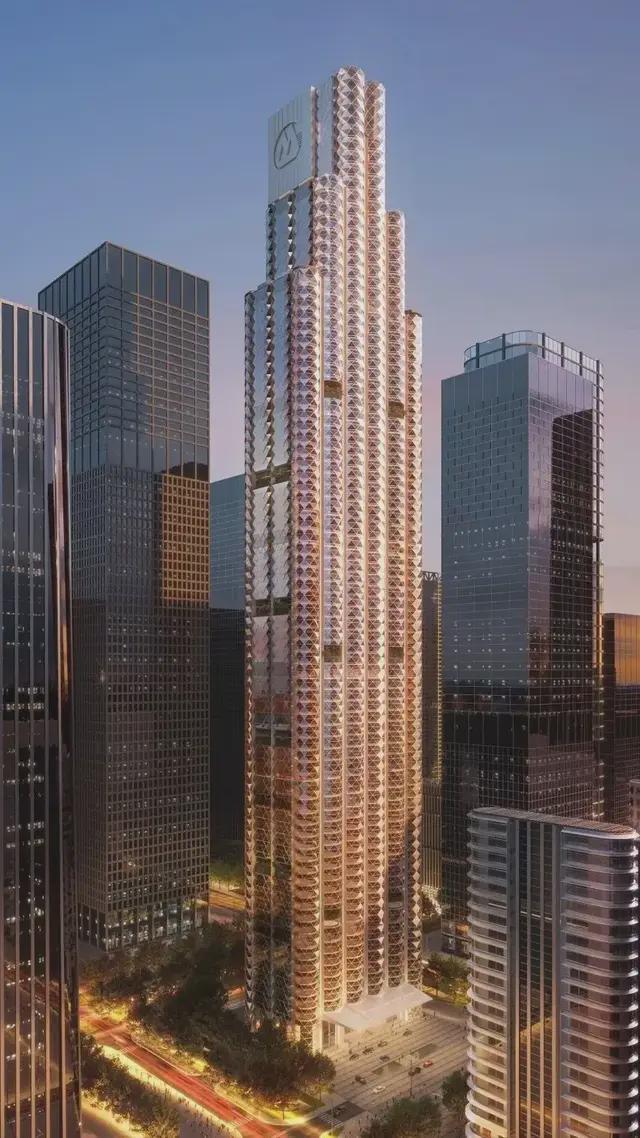 50亿!中国在建第一高银行总部大楼亮灯(图5) 50亿!中国在建第一高银行总部大楼亮灯(图5)