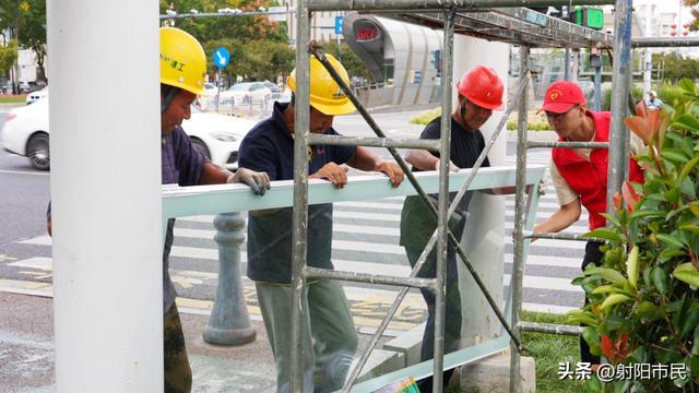 盐城市区123处遮阳雨棚改造焕新(图3) 盐城市区123处遮阳雨棚改造焕新(图3)