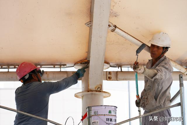 盐城市区123处遮阳雨棚改造焕新(图7) 盐城市区123处遮阳雨棚改造焕新(图7)