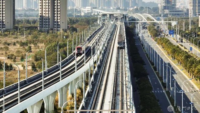 厦门“海景地铁”即将+2！在翔安正试运行！