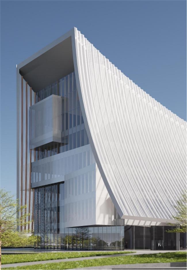 中建八局匠心打造南昌市图书馆新馆幕墙精品(图2) 中建八局匠心打造南昌市图书馆新馆幕墙精品(图2)